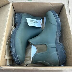 Bogs Olive Multi Suavie Slip Waterproof Rain Boots Size 9